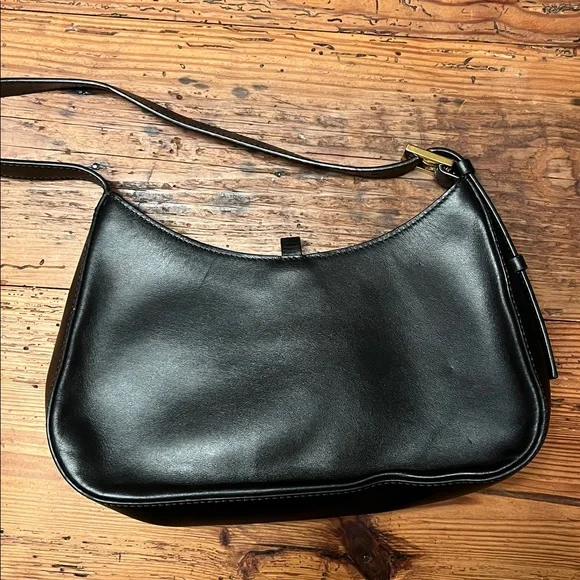 DeMellier Tokyo Handbag in rattan and black - Picture 7 of 9